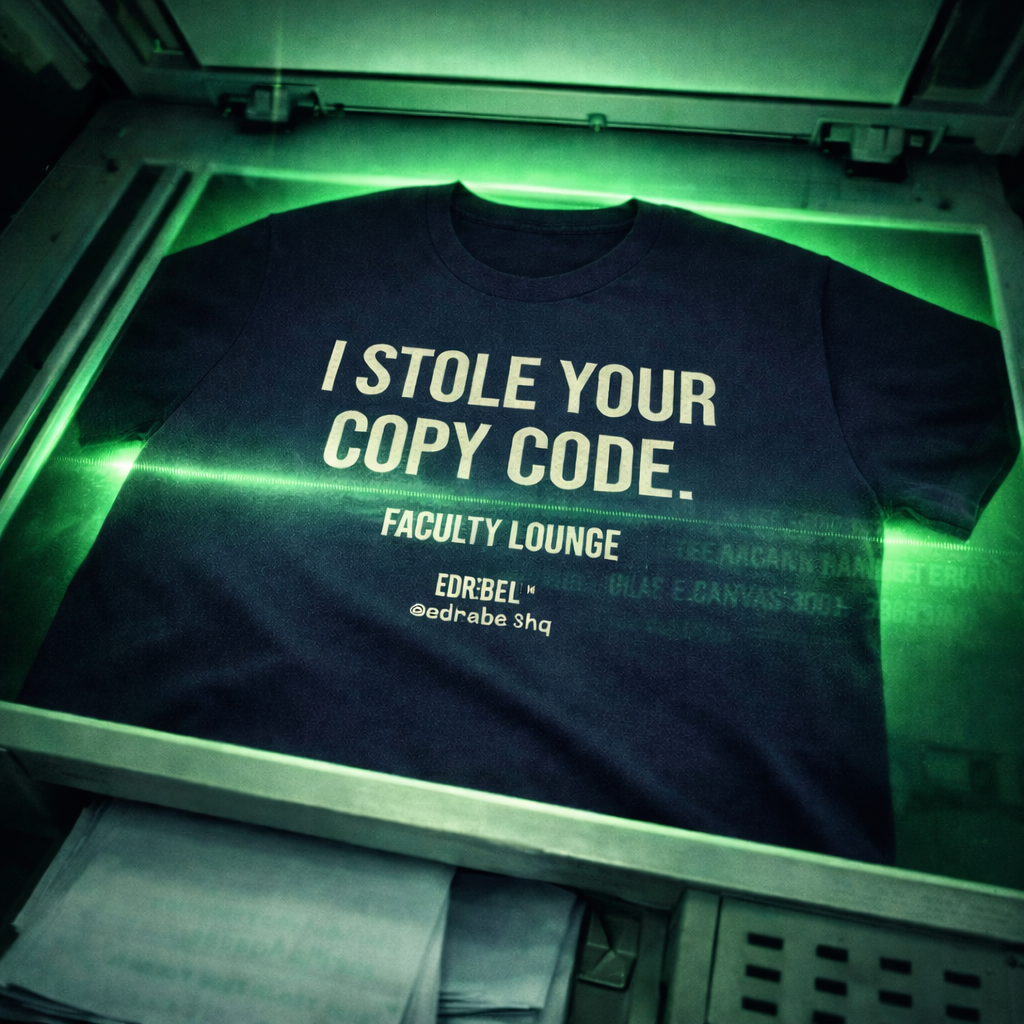 Faculty Lounge — I Stole Your Copy Code